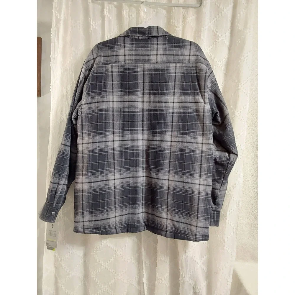 Free Country‎ Mens Quilted Flannel Jacket Large NWT